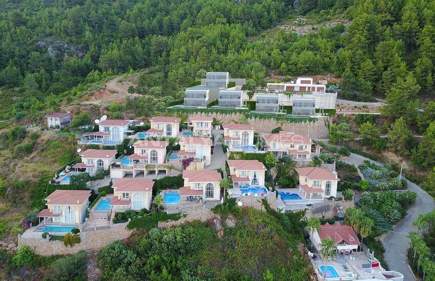 Zee- En Natuurzicht Vrijstaande Villa's In Alanya Tepe 31
