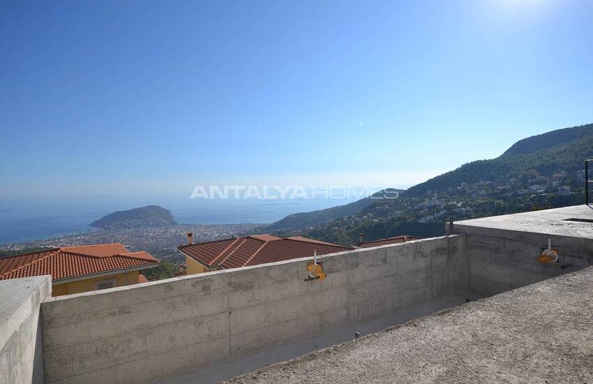 Zee- En Natuurzicht Vrijstaande Villa's In Alanya Tepe 12