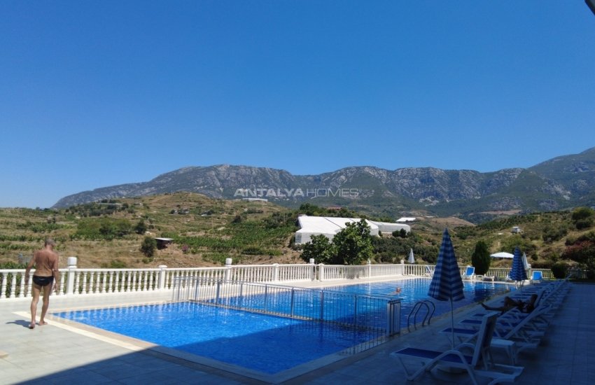 Gezellig Vastgoed Met Overloopzwembad In Alanya 4