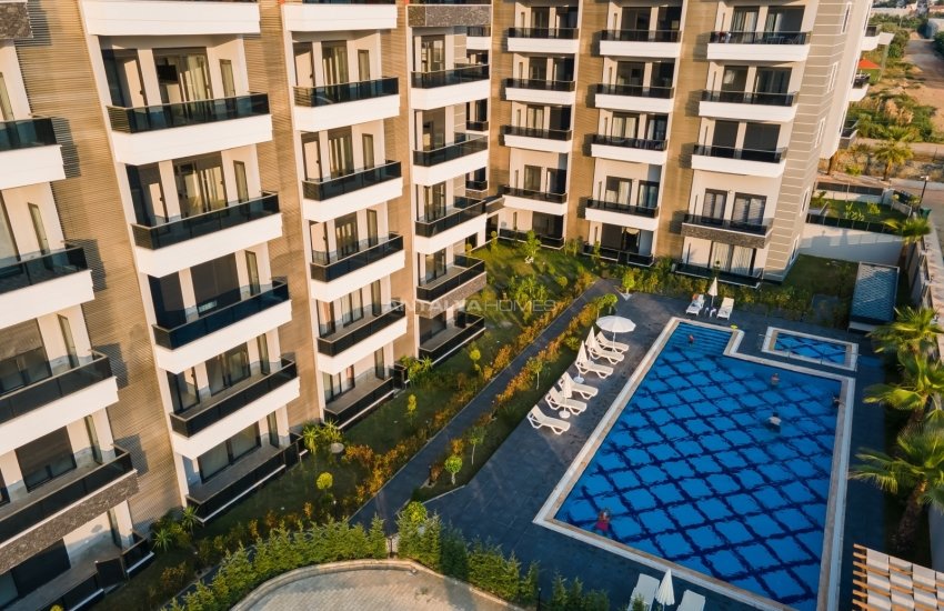 Brand New Apartments Looking Over the Sea in Alanya 3