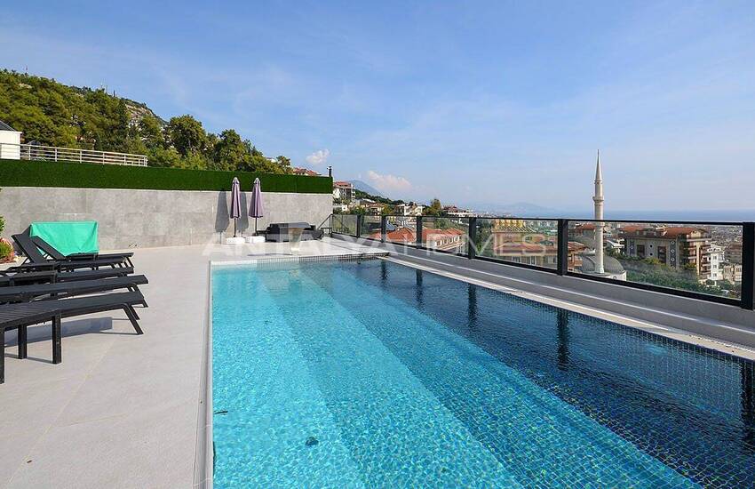 Zee En Natuur Zicht Duplex Appartementen In Alanya Centrum 3