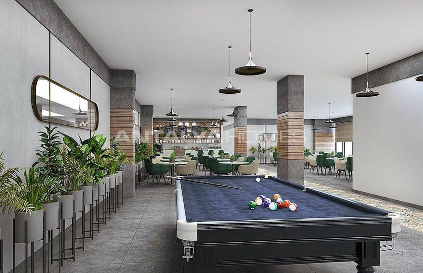 Avsallar Alanya’da Doğa ve Deniz Manzaralı Yeni Daireler 20