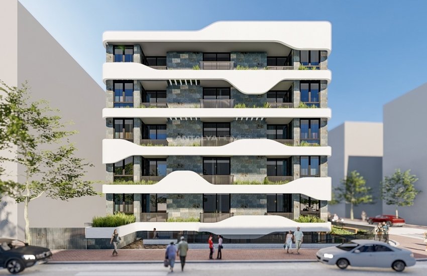 Alanya Merkezde Denize 250 Mt Uzaklıkta Sıfır Daireler 2