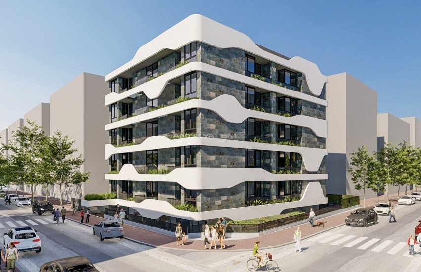 Alanya Merkezde Denize 250 Mt Uzaklıkta Sıfır Daireler 1