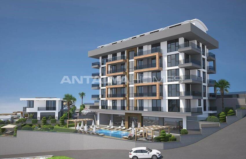 Apartments with Excellent City and Nature Views in Alanya 1