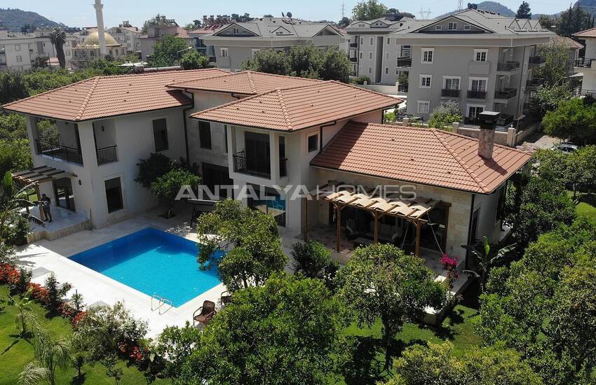 Villa Individuelle De Luxe Avec Grand Jardin À Kemer Antalya 11
