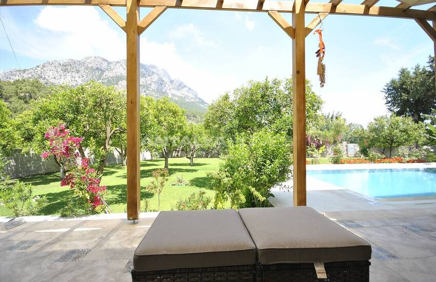Villa Individuelle De Luxe Avec Grand Jardin À Kemer Antalya 7