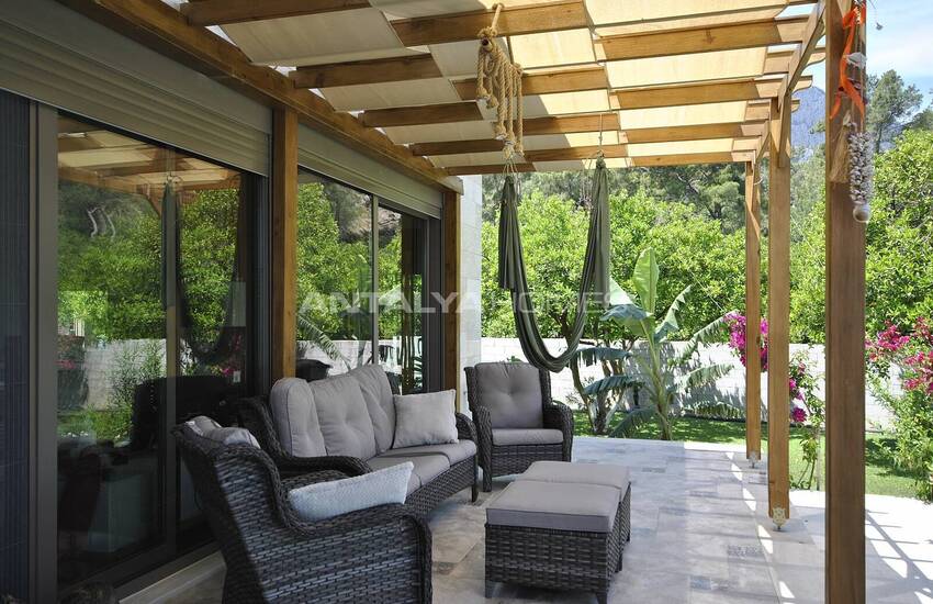 Villa Individuelle De Luxe Avec Grand Jardin À Kemer Antalya 8