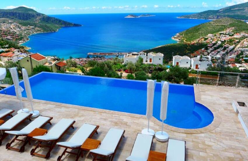 Luxury Villa with Spectacular Sea View in Kalkan 1