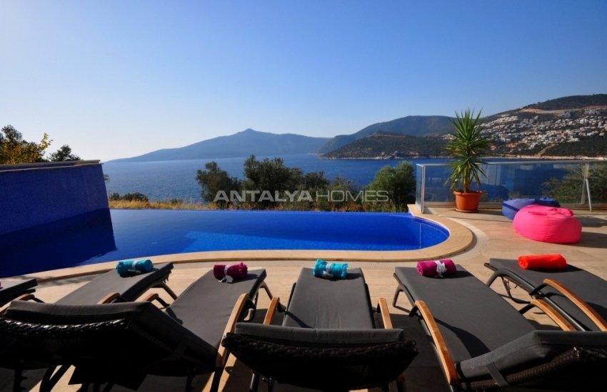 Kalkan'da Plaja 100 Mt Mesafede Ultra Lüks Villa 3