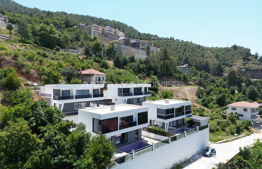 Sea and Nature-view Houses with Pools in Alanya 2