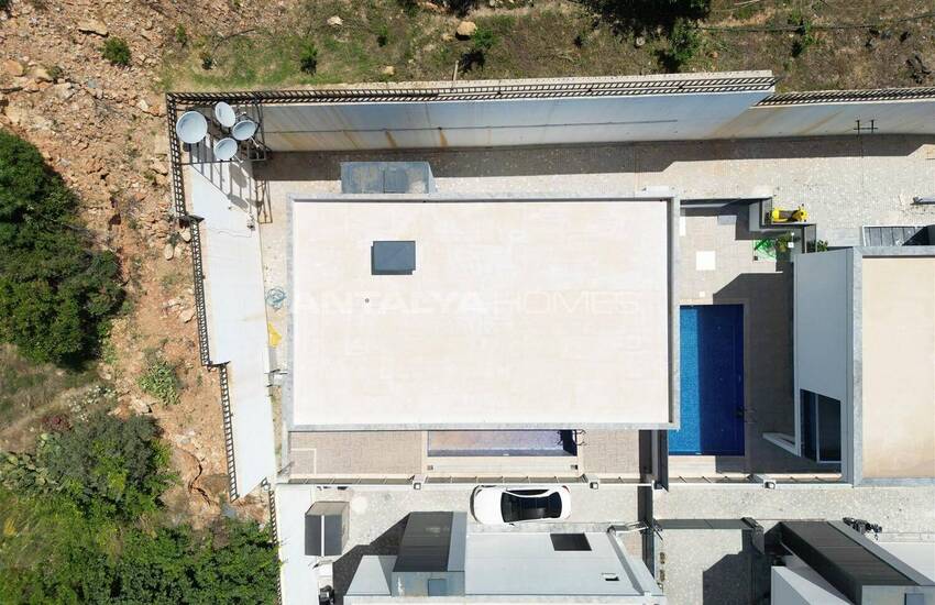 Sea and Nature-view Houses with Pools in Alanya 8