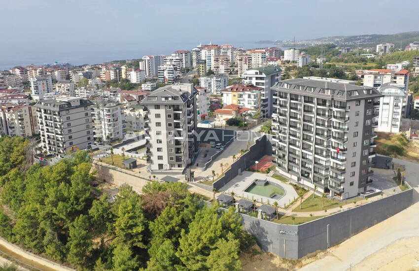 Immobilien Mit Panorama Meer Und Die Bergeblick In Alanya 1