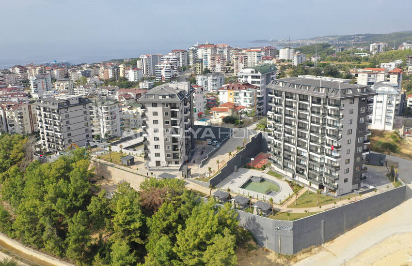 Lägenheter Med Panoramautsikt Över Havet Och Bergen I Alanya 17