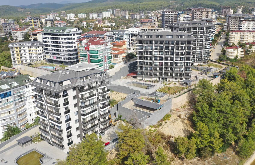 Lägenheter Med Panoramautsikt Över Havet Och Bergen I Alanya 1