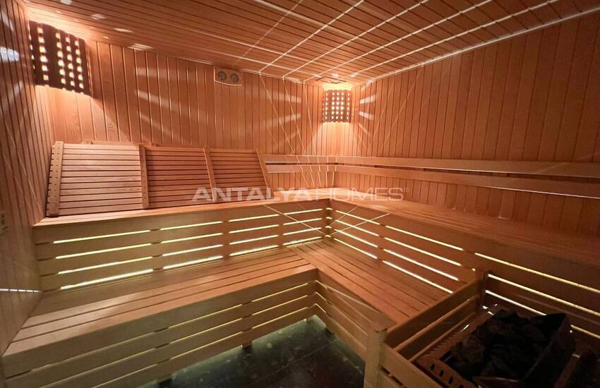 املاک و مستغلات با چشم انداز پانورمایی دریا و کوه در آلانیا 14