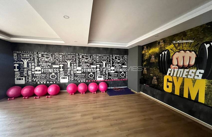 املاک و مستغلات با چشم انداز پانورمایی دریا و کوه در آلانیا 12