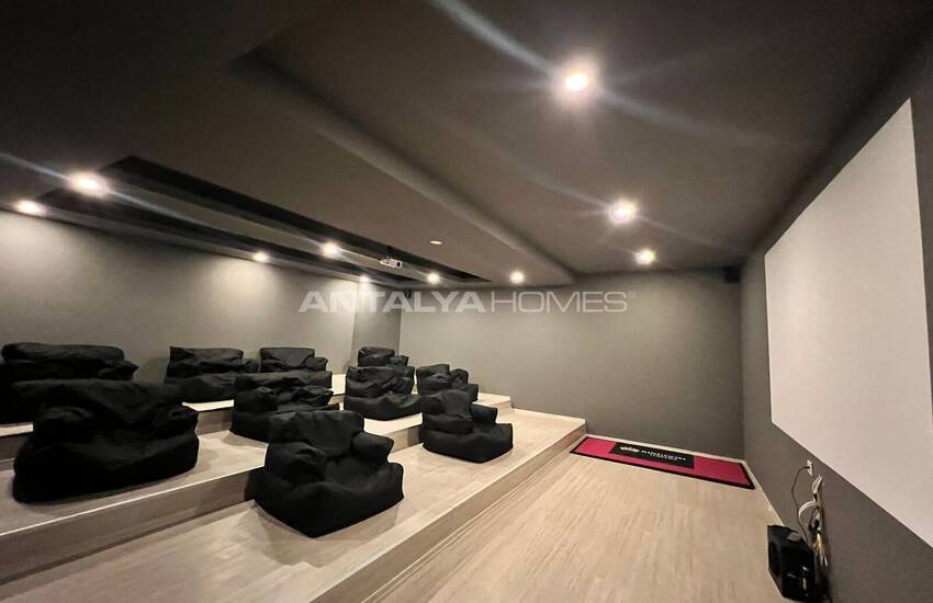 املاک و مستغلات با چشم انداز پانورمایی دریا و کوه در آلانیا 7