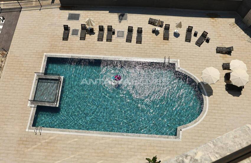 املاک و مستغلات با چشم انداز پانورمایی دریا و کوه در آلانیا 2