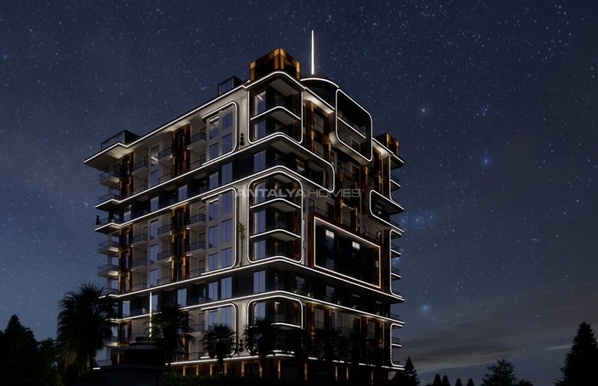 Privileged Real Estate 200 Mt to the Beach in Tosmur Alanya 12