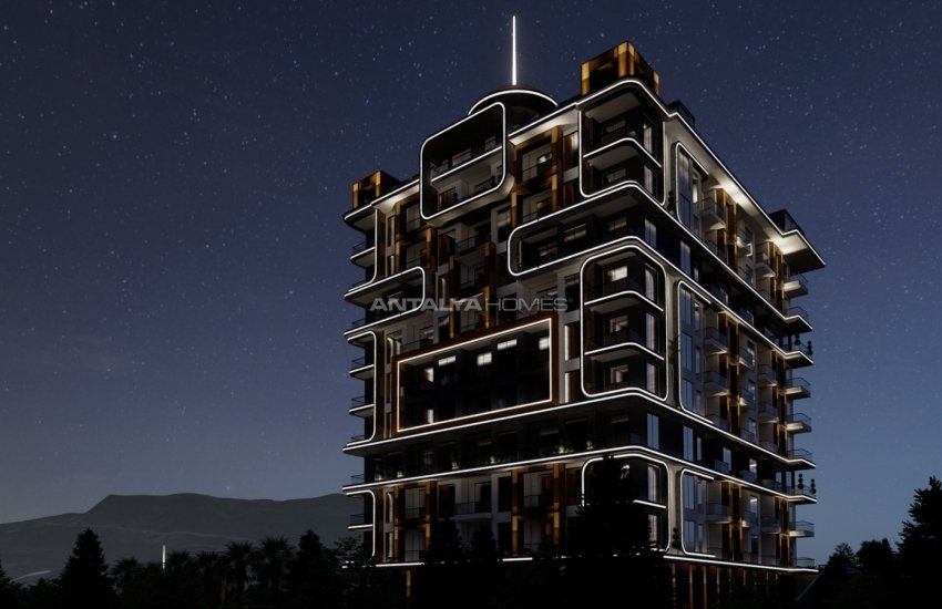 Privileged Real Estate 200 Mt to the Beach in Tosmur Alanya 14