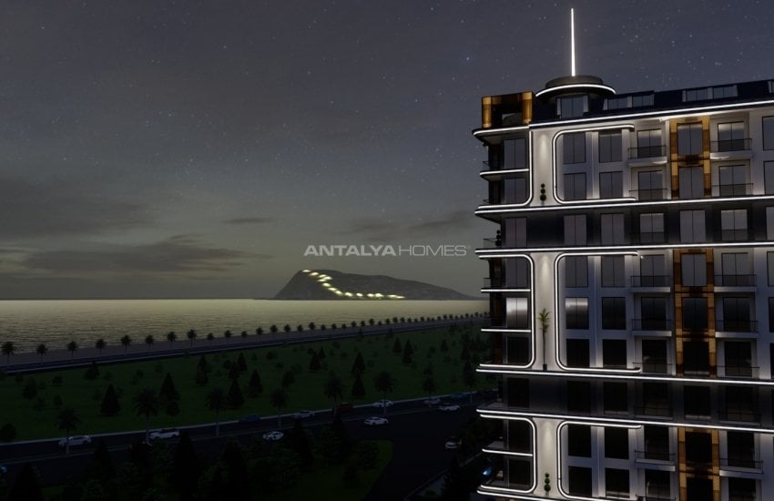 Privileged Real Estate 200 Mt to the Beach in Tosmur Alanya 15