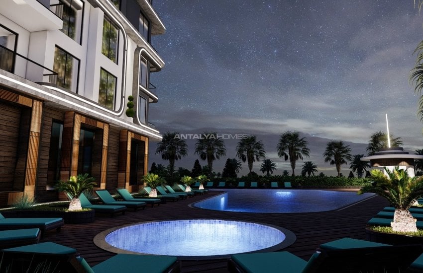 Privileged Real Estate 200 Mt to the Beach in Tosmur Alanya 19