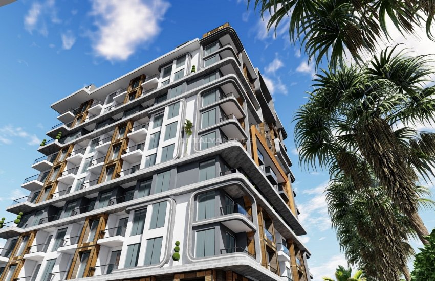 Privileged Real Estate 200 Mt to the Beach in Tosmur Alanya 6