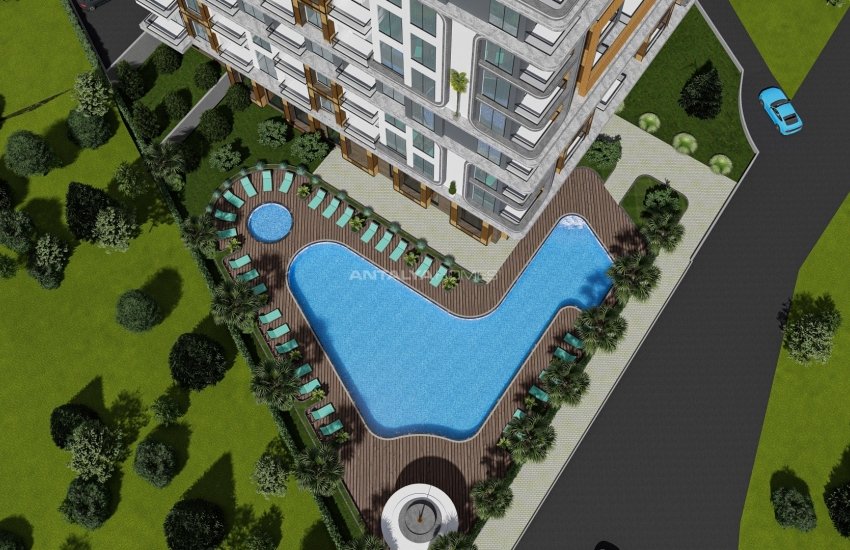 Privileged Real Estate 200 Mt to the Beach in Tosmur Alanya 10