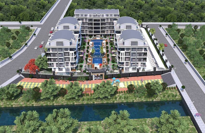 Brand New Alanya Apartments Intertwined Within Nature 0