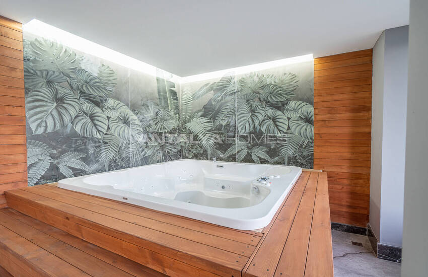 Новые Квартиры в Комплексе с Фитнесом и Сауной в Алании 16