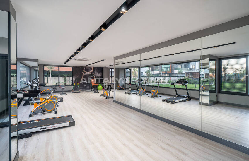 Новые Квартиры в Комплексе с Фитнесом и Сауной в Алании 11