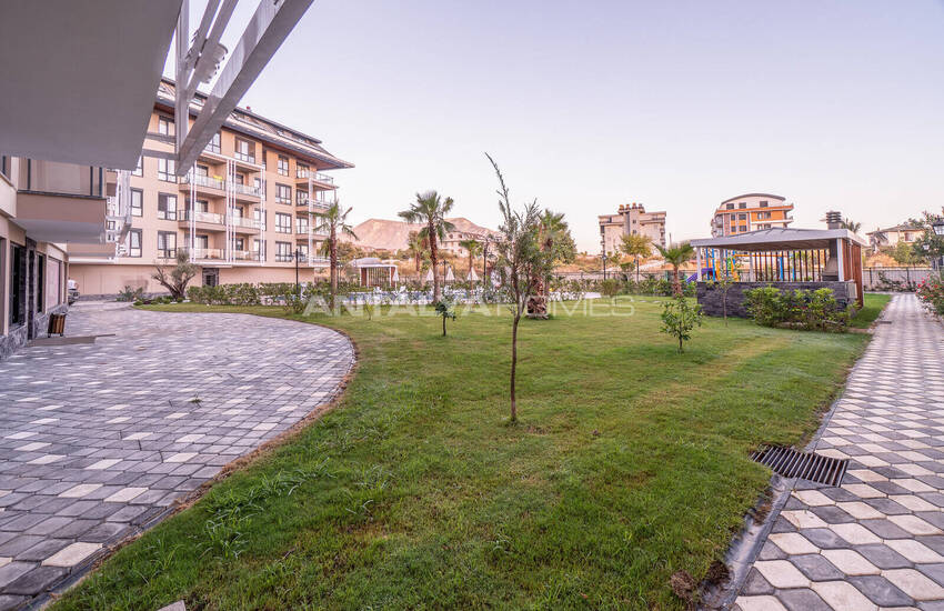 Новые Квартиры в Комплексе с Фитнесом и Сауной в Алании 10