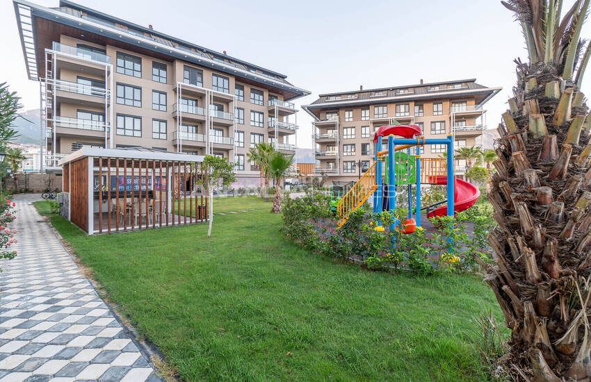 Новые Квартиры в Комплексе с Фитнесом и Сауной в Алании 9