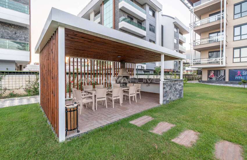 Новые Квартиры в Комплексе с Фитнесом и Сауной в Алании 7