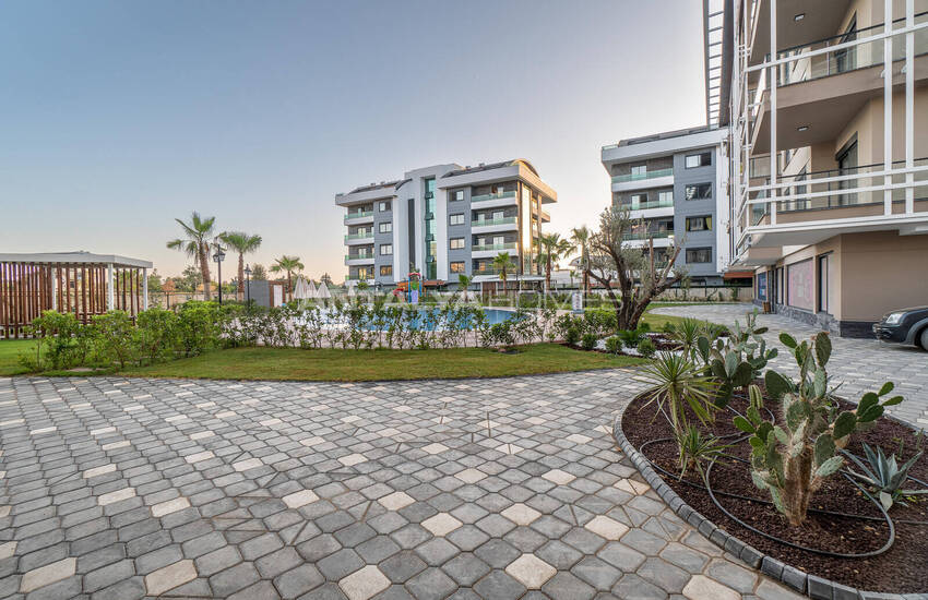 Новые Квартиры в Комплексе с Фитнесом и Сауной в Алании 5