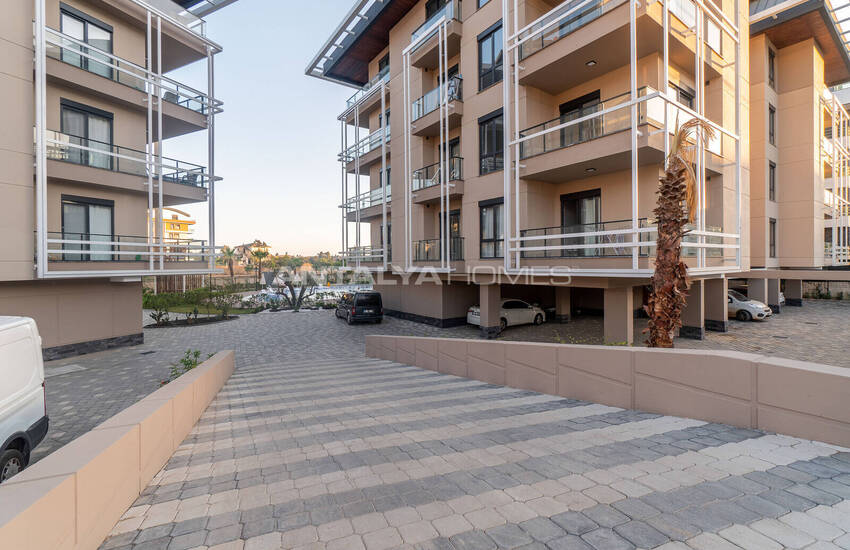 Новые Квартиры в Комплексе с Фитнесом и Сауной в Алании 4