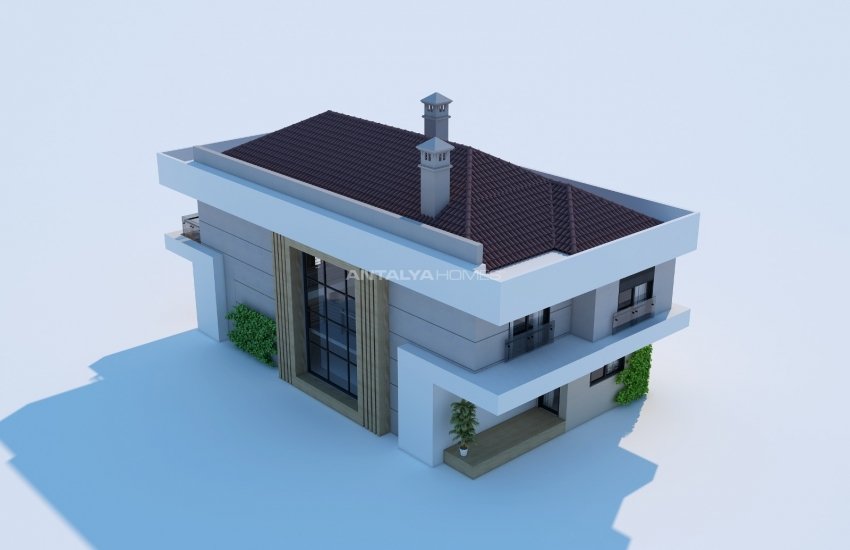 Modern Gestaltete Brandneue Villa In Antalya Döşemealtı 3