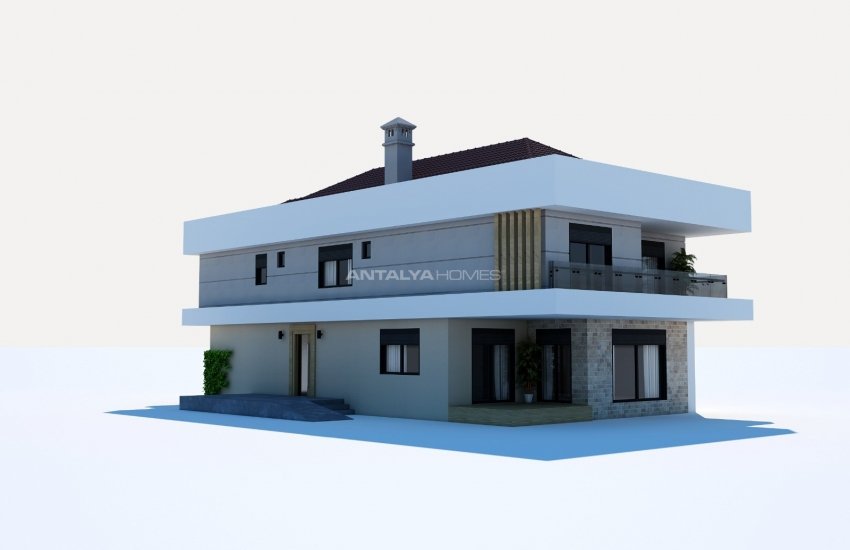 Modern Gestaltete Brandneue Villa In Antalya Döşemealtı 4