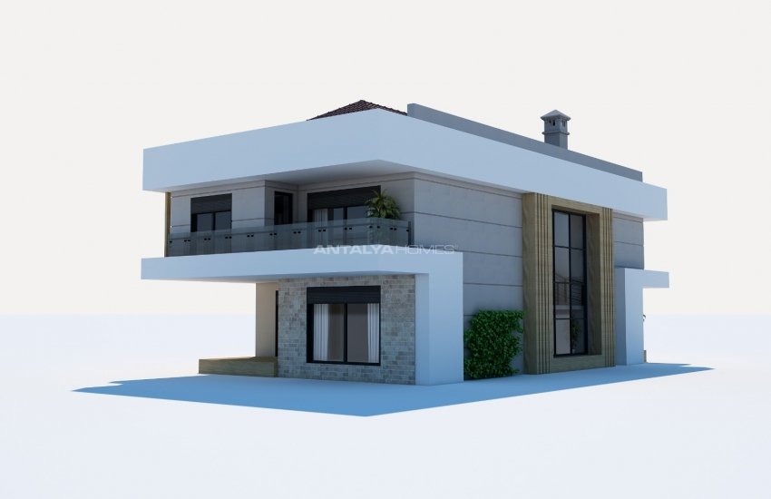 Modern Gestaltete Brandneue Villa In Antalya Döşemealtı 6