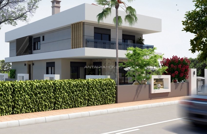 Modern Gestaltete Brandneue Villa In Antalya Döşemealtı 9