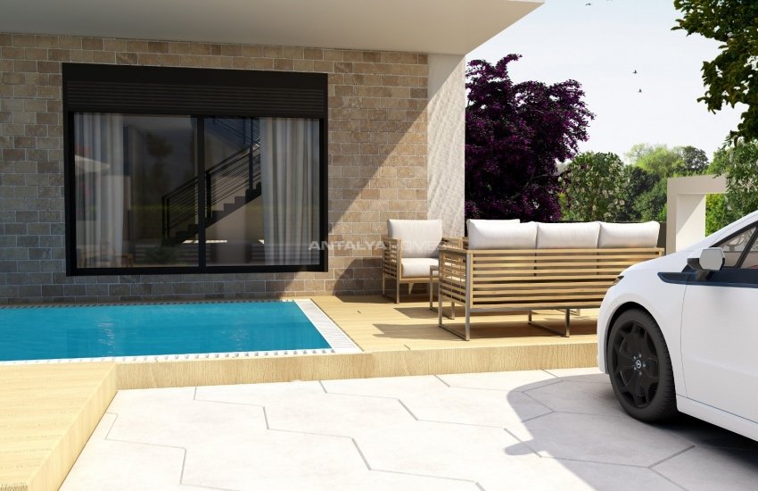 Modern Gestaltete Brandneue Villa In Antalya Döşemealtı 10