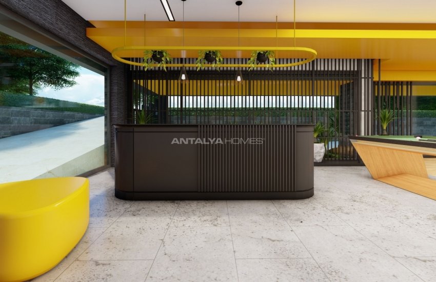 High-ceilinged Apartments Close to All Amenities in Alanya 11