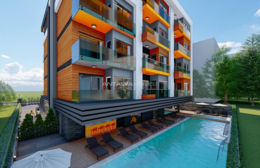 High-ceilinged Apartments Close to All Amenities in Alanya 4