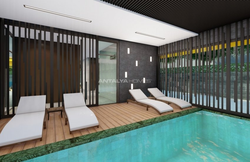 High-ceilinged Apartments Close to All Amenities in Alanya 9