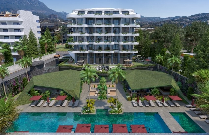 Panoramic Sea and Nature View Property in Kargıcak Alanya 5