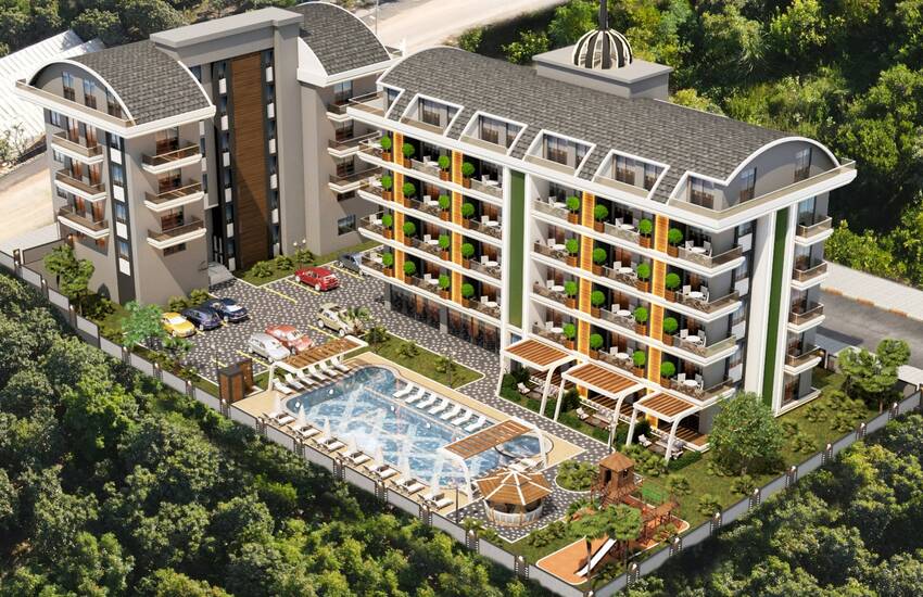 Elegantly Designed Apartments Close to All Amenities in Oba 1