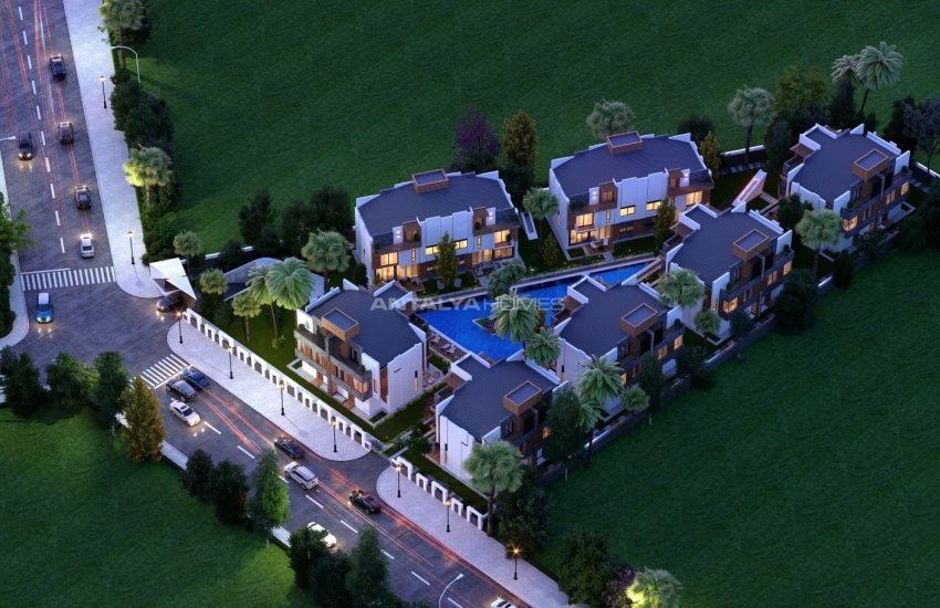 Konyaaltı Villas in Luxury Residential Complex 14