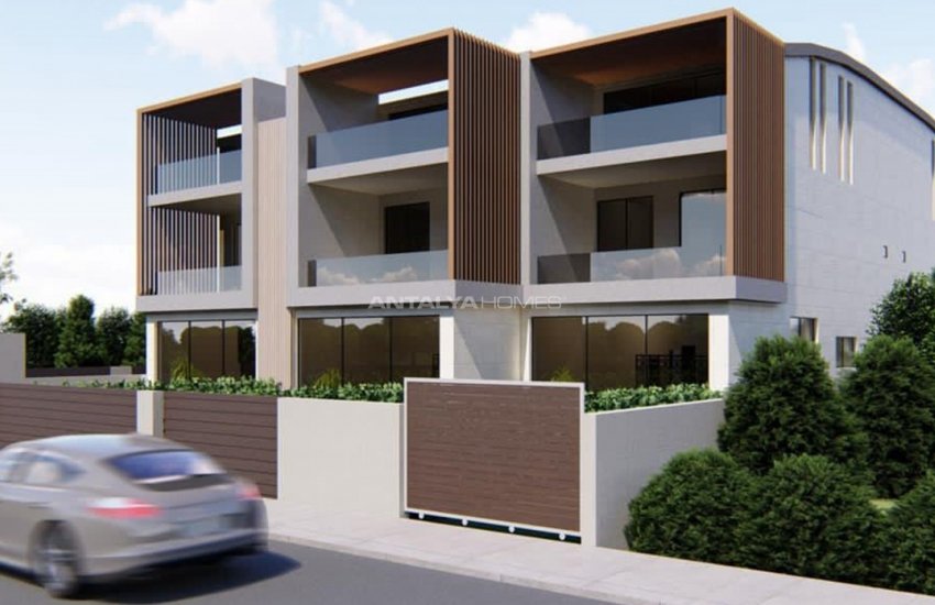 Excellent 3 Bedroom Villas with Parking Lots in Konyaaltı 2