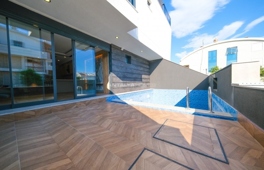 Новые Сдвоенные Виллы в Анталии с Видом на Природу 7